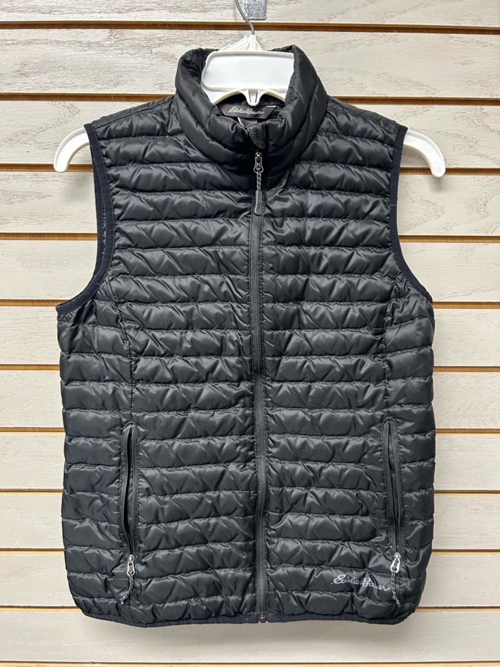 Eddie Bauer Black Quilted Women's Puffer Vest